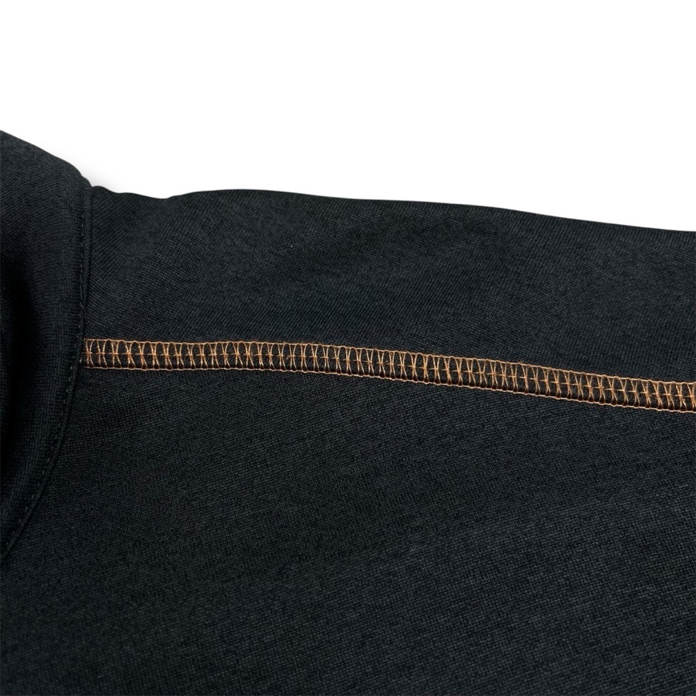 Bolle Mens Sz L Golf 1/4 Zip Performance Active Gray Pullover Thermal Sweatshirt - Picture 3 of 8
